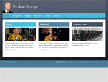 Tablet Screenshot of nathansharpe.com